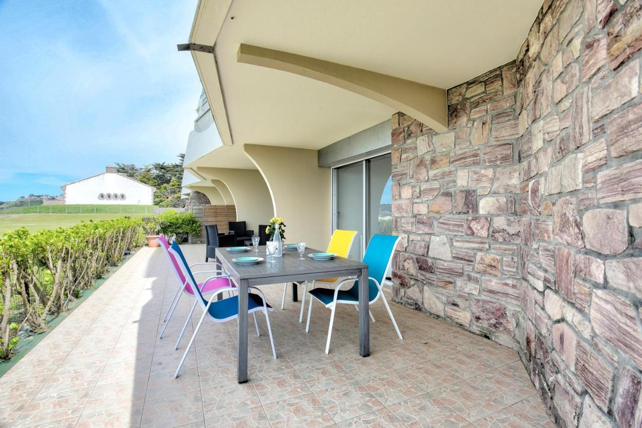 La Coquille - Appartement Vue Mer Erquy Eksteriør billede